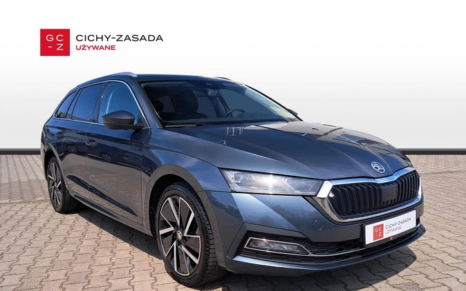 Skoda Octavia cena 104900 przebieg: 107624, rok produkcji 2021 z Korfantów małe 667